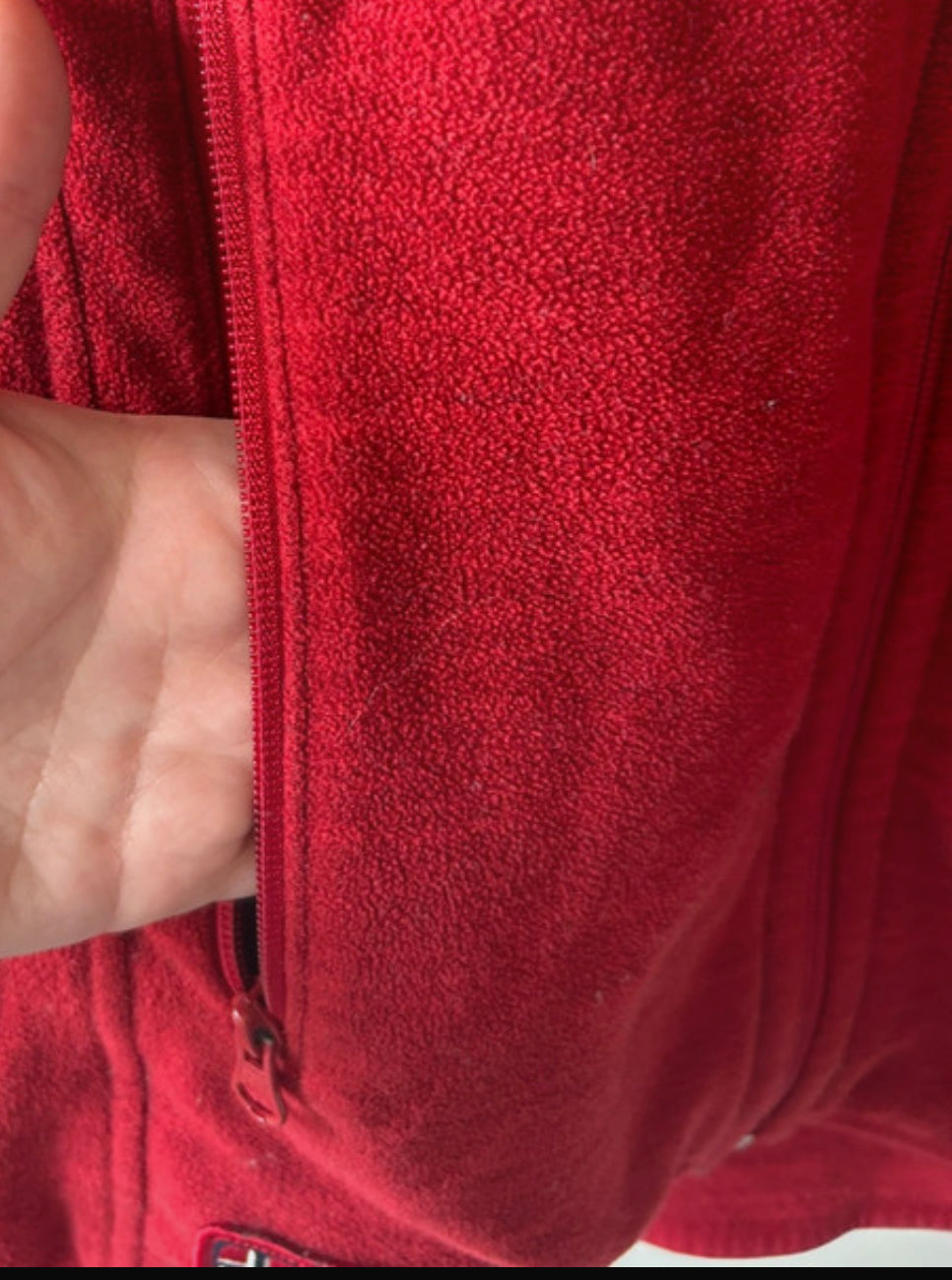Fleecejacke Bergans of Norway (XL Damen) Hoody Sweatshirt rot
