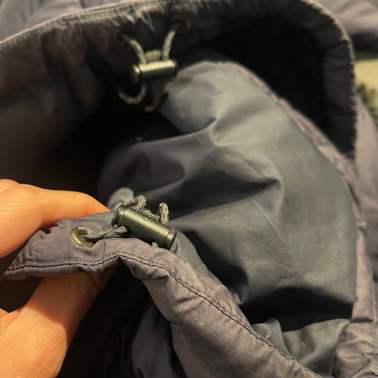 Daunen Jacke von Bergans (M Herren) dunkelblau grün