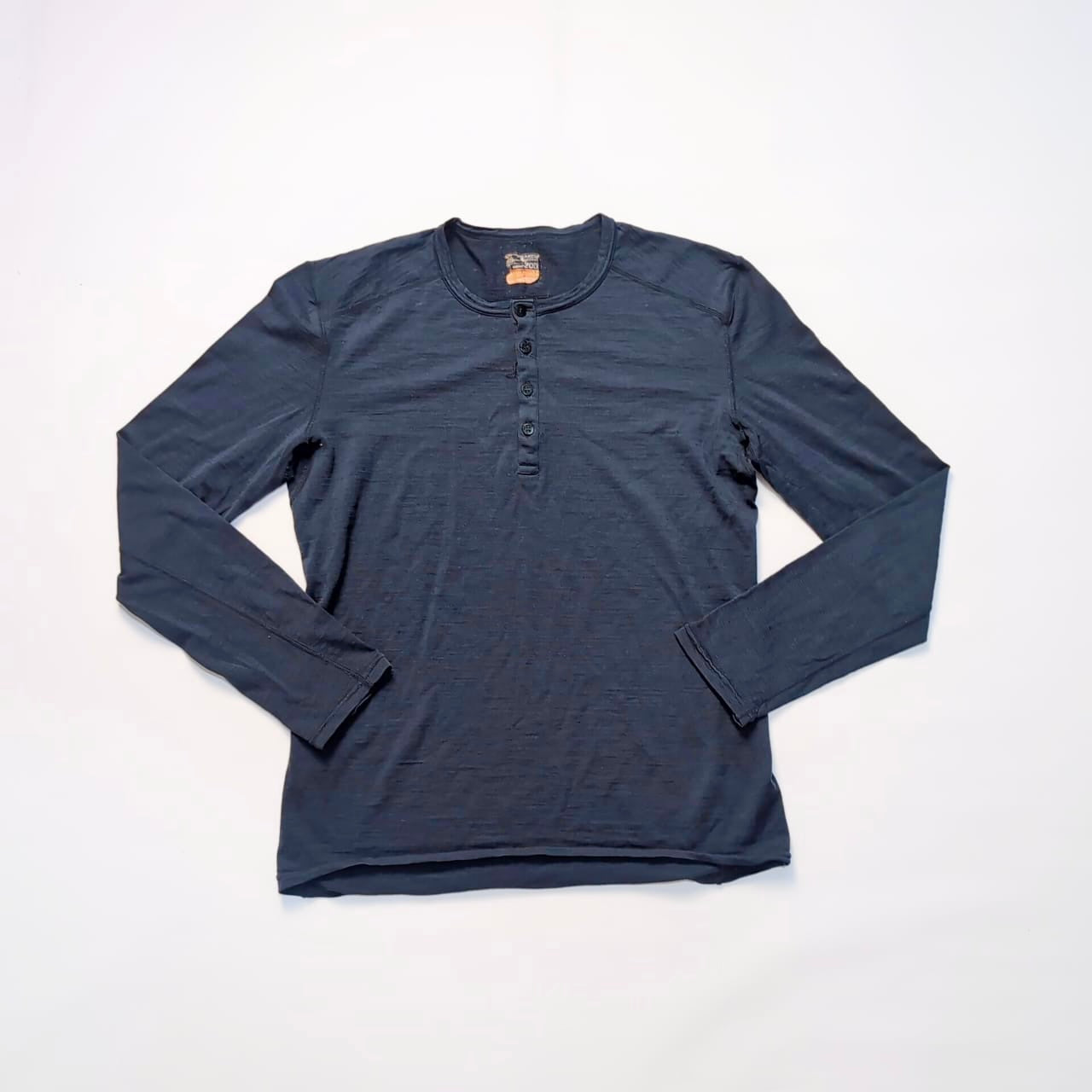 Longsleeve Icebreaker (M HERREN) Merino 200 dunkelblau
