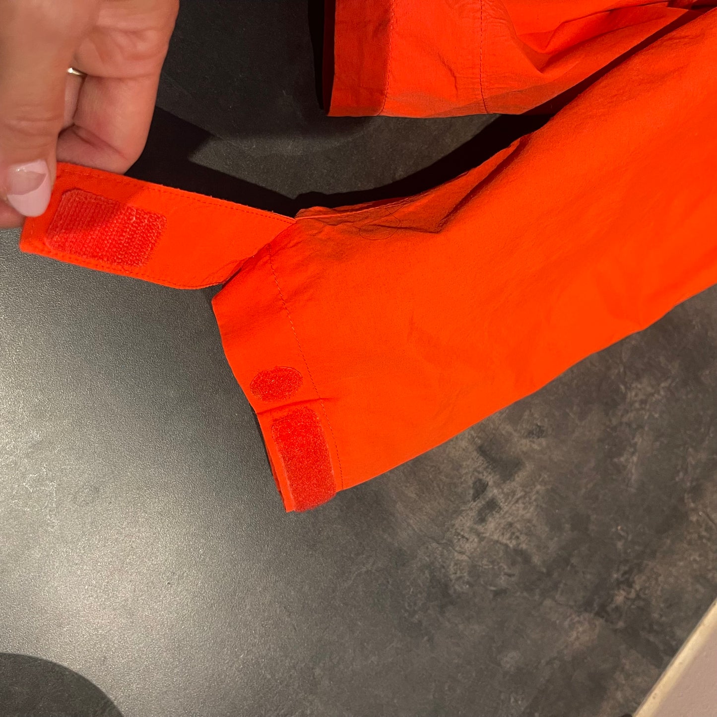 Regen Jacke von Mammut (L Herren) Hardshell 3-lagig rot