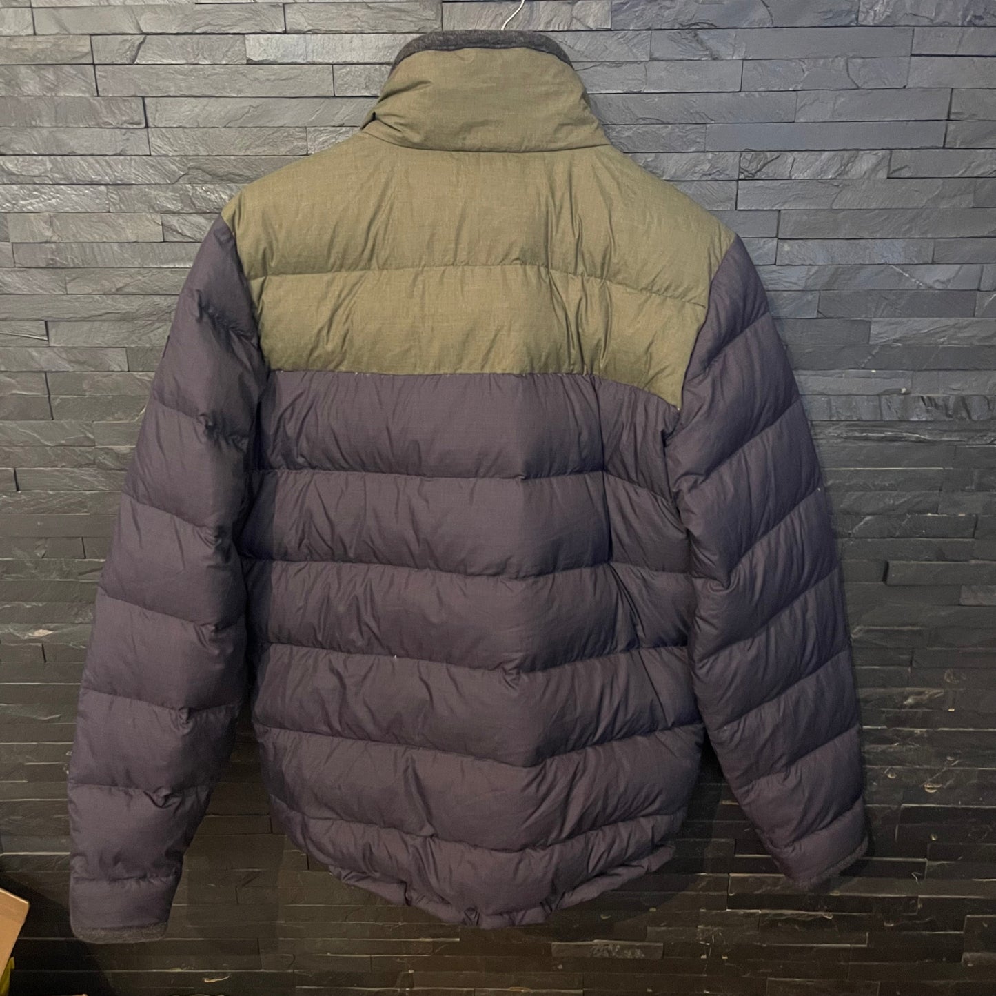Daunen Jacke von Bergans (M Herren) dunkelblau grün