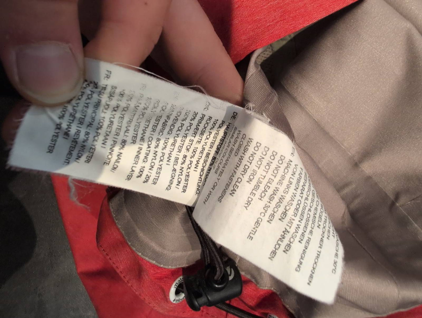 Hardshell Jacke von Maloja (S Damen) rot