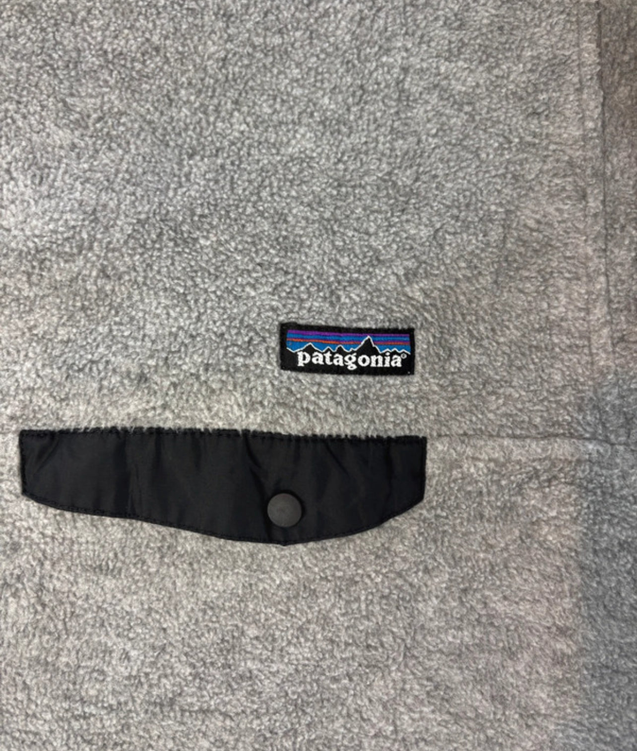 Patagonia Fleece Pullover (XL Herren) Synchilla grau