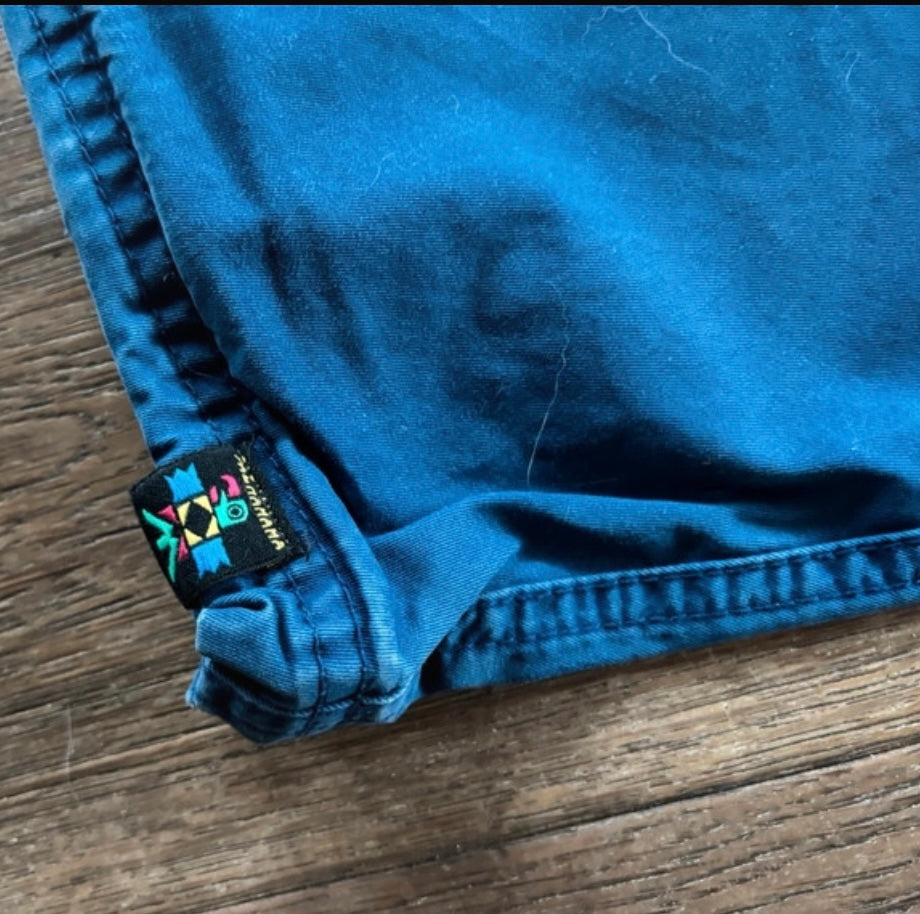 Kletter Hose von Maloja (XS Damen) pure Baumwolle blau