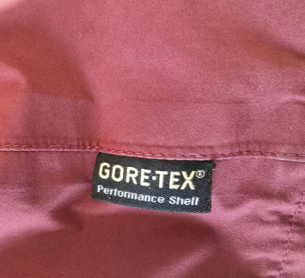 3in1 Jacke von Salewa (L Herren) wasserdicht Goretex bordeaux rot