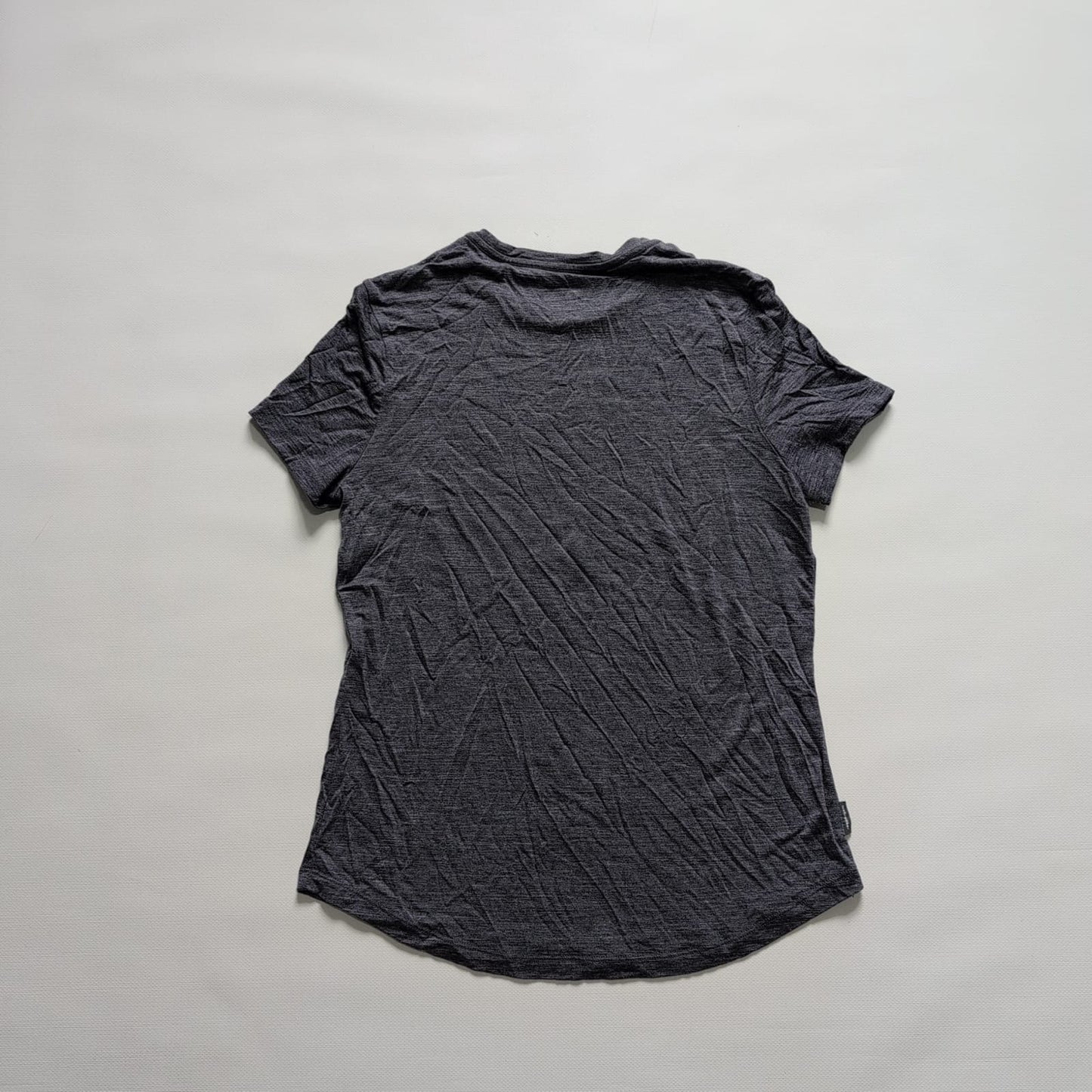 Merino T-Shirt Icebreaker (M Damen) blau / stahlgrau