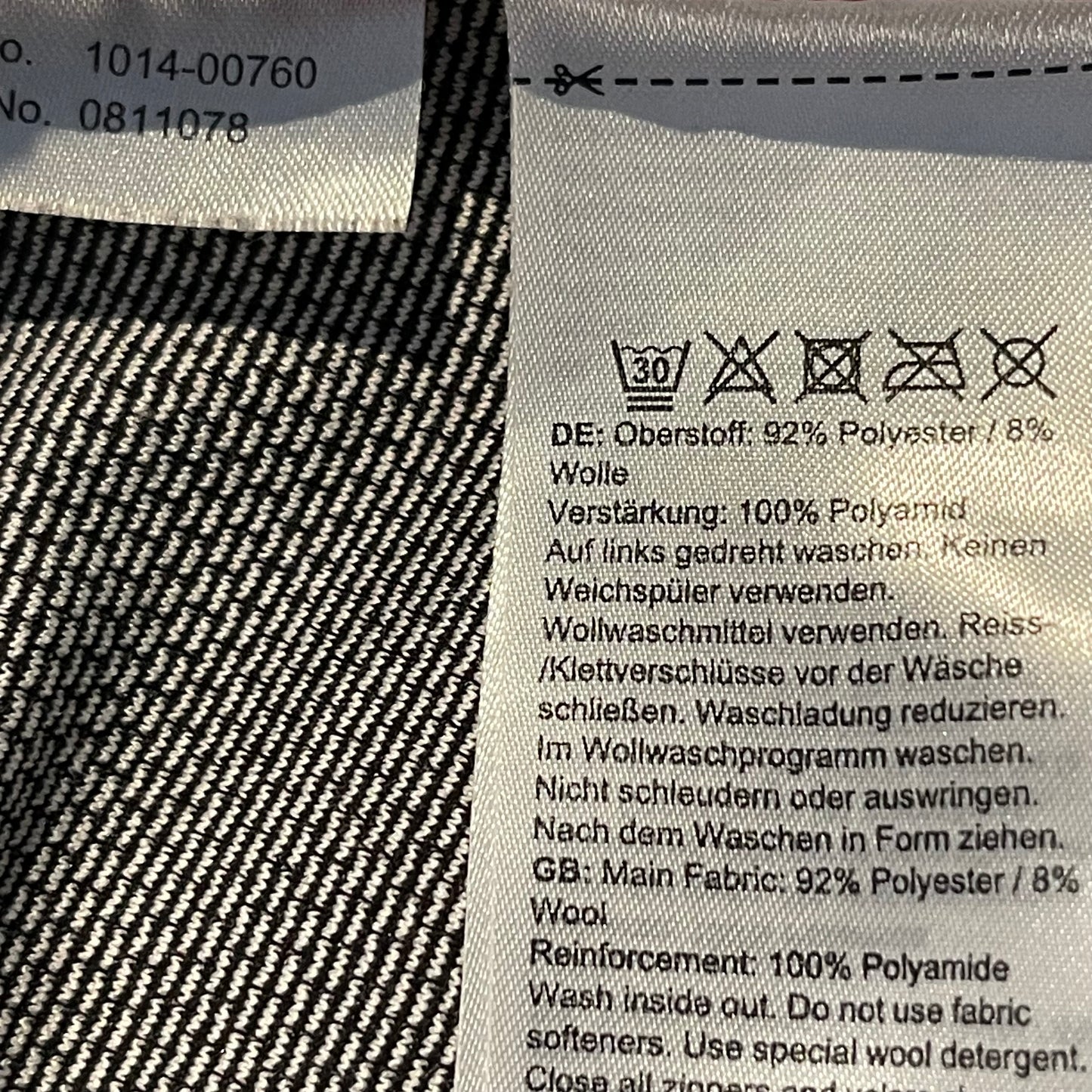Hybrid Jacke von Mammut (M Damen) Zipper Fleece dunkelblau