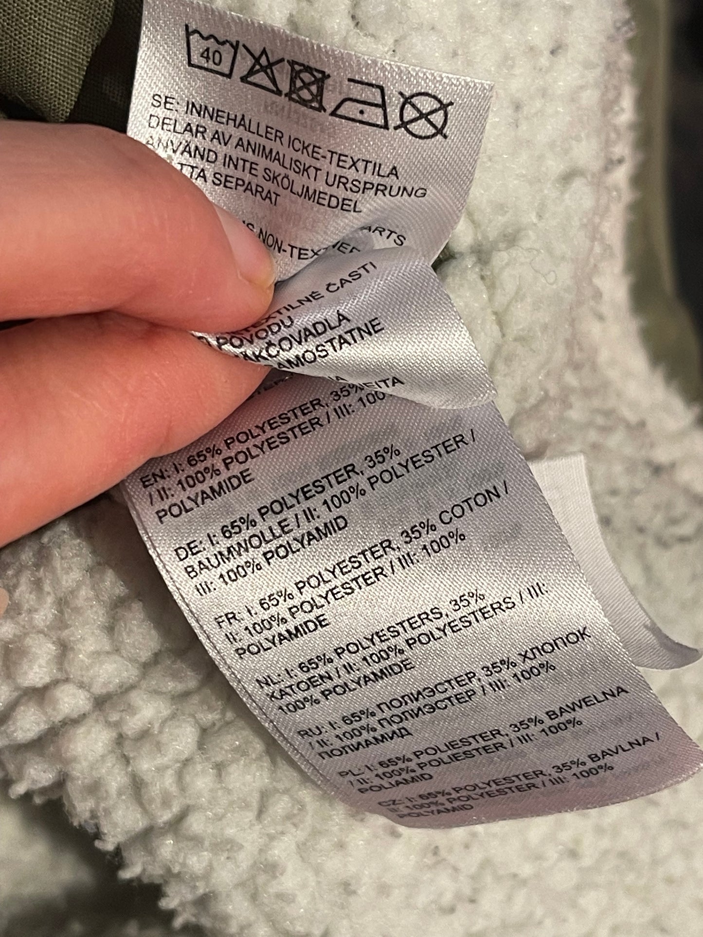 Gefütterte Jacke von Fjällräven S Greenland Parka khaki