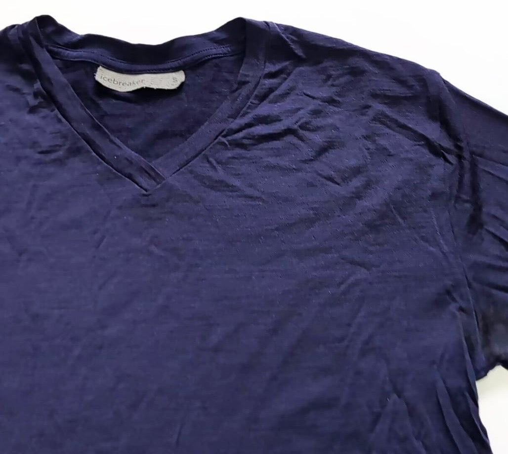 Merino T-Shirt von Icebreaker (S Herren) dunkelblau
