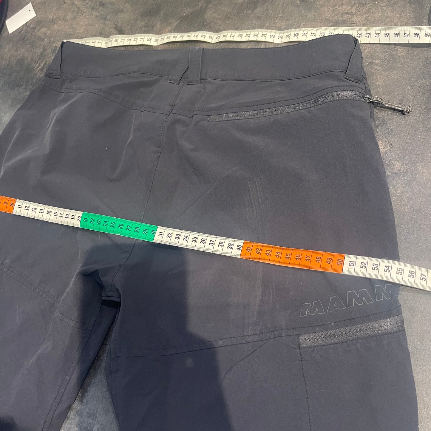 Kurze Wander- Hose von Mammut (Herren M) Capri Shorts dunkelblau