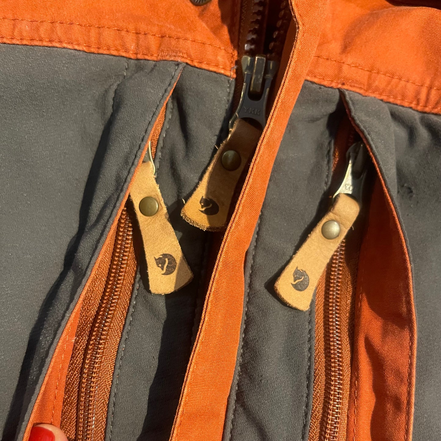 Fjällräven Keb Jacke (M Herren) G-1000 Terrakotta Graphit
