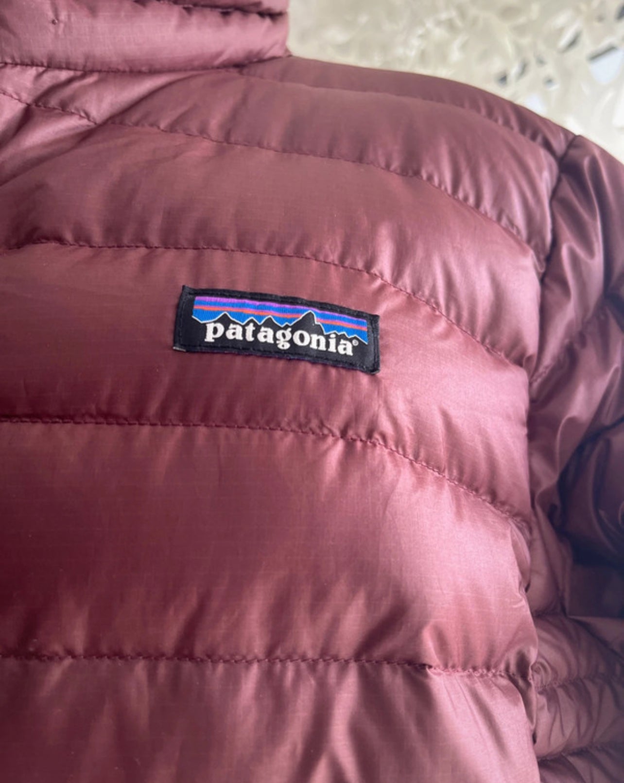 Patagonia Daunen Jacke (XL Damen) Insulation Bordeaux