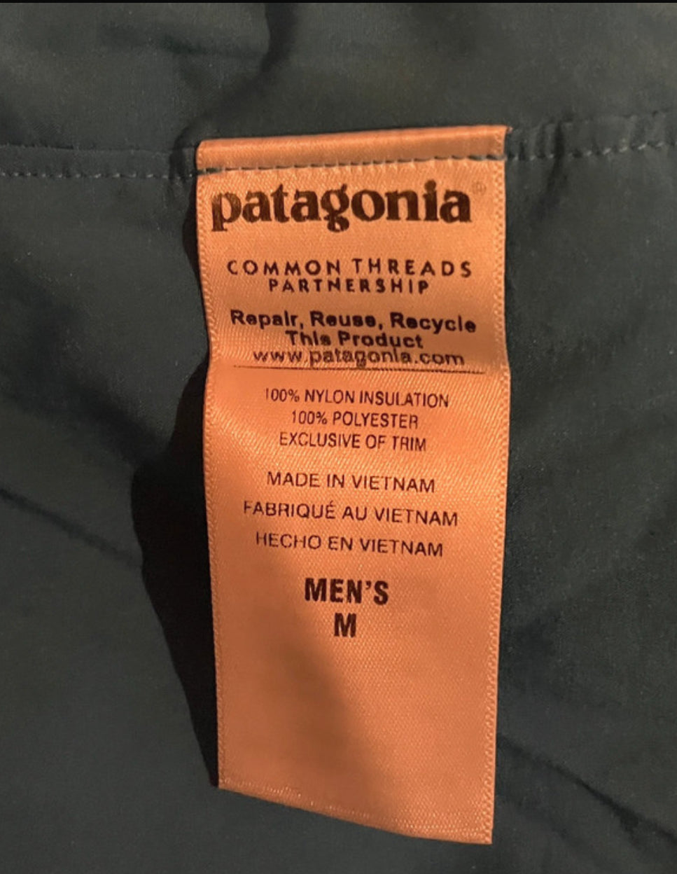 Patagonia Isolationsjacke Nano Air Light (Herren M) marineblau