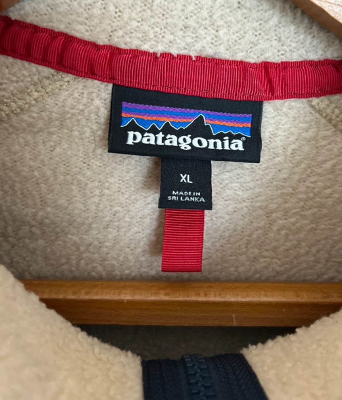 Patagonia Fleece Jacke (XL Herren / L Damen ) Retro Pile creme