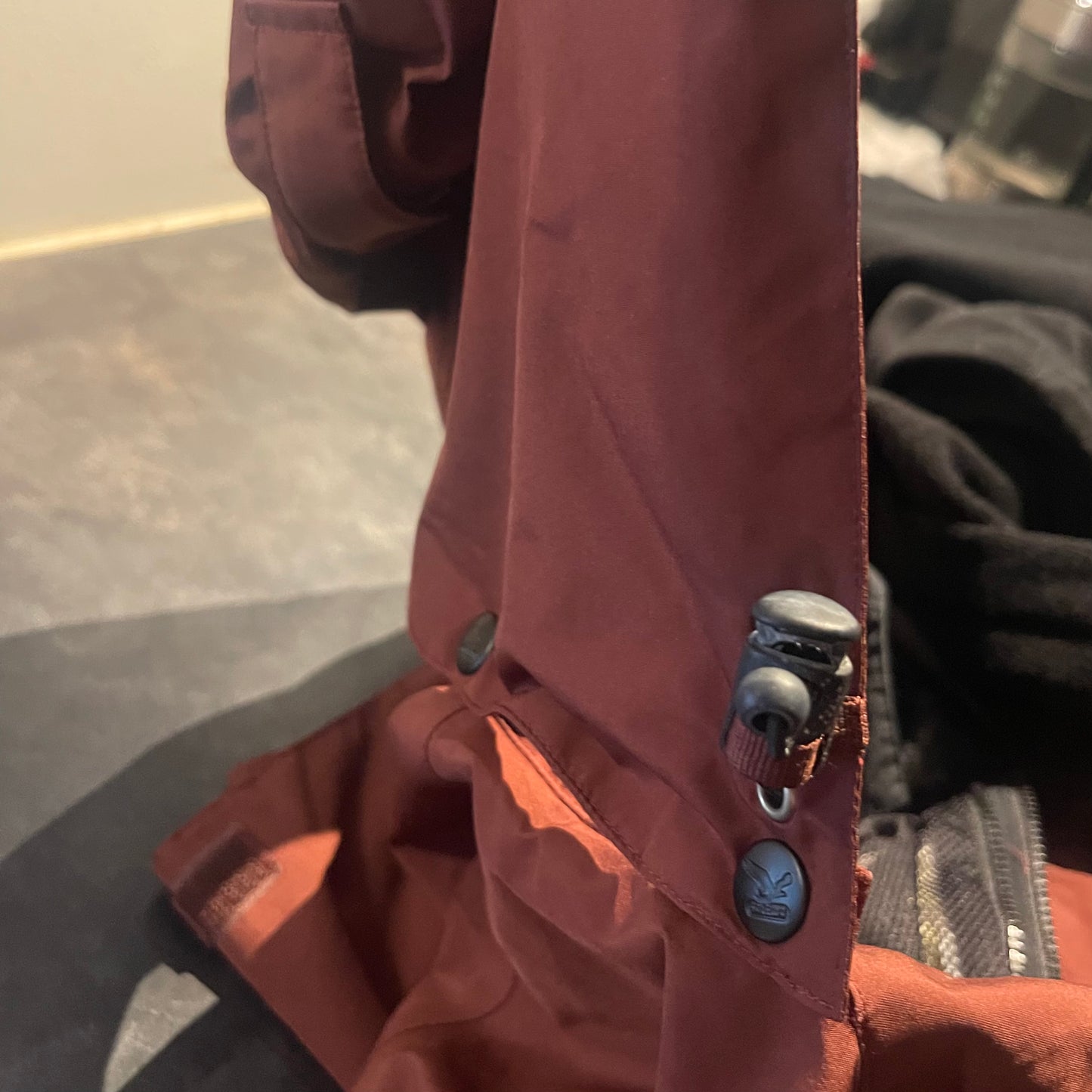 3in1 Jacke von Salewa (L Herren) wasserdicht Goretex bordeaux rot