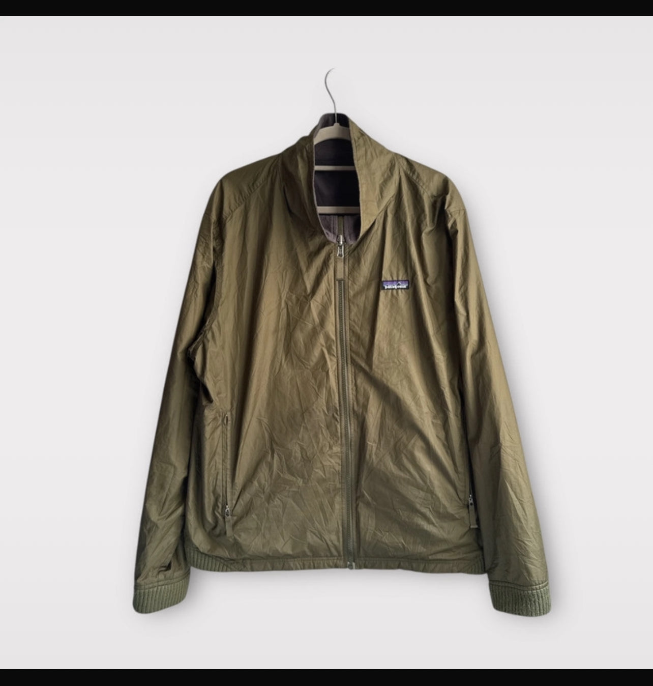 Patagonia Jacke (XL Herren / XXL Damen) Bomber gefüttert khaki