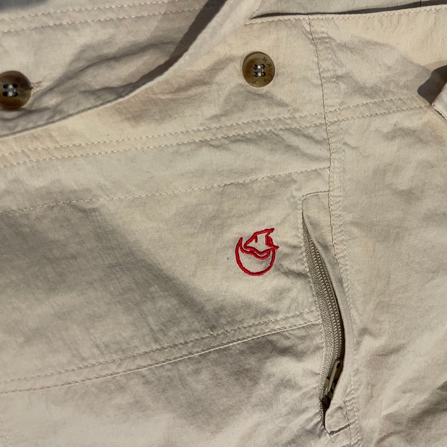 Outdoor Hemd von Fjällräven (M Damen) creme / natur