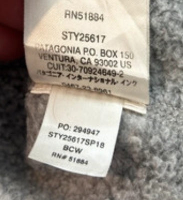 Pullover Patagonia (M Damen) Better Sweater Fleece grau