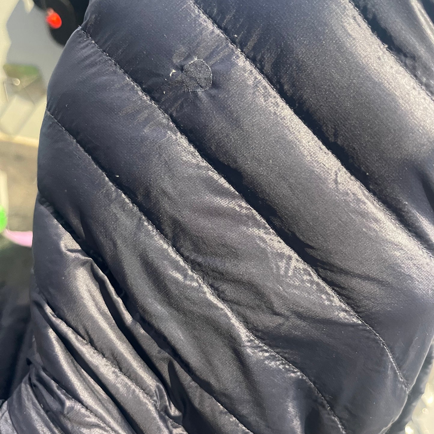Lange Daunen Jacke von Mammut Eiger (L Damen) Parka dunkelblau