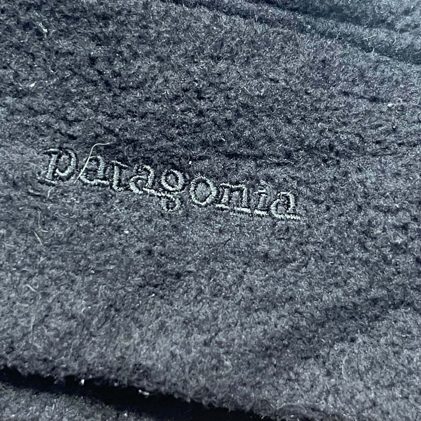 Patagonia Fleece Jacke (M Damen) Bomber Pile Optik schwarz-weiß