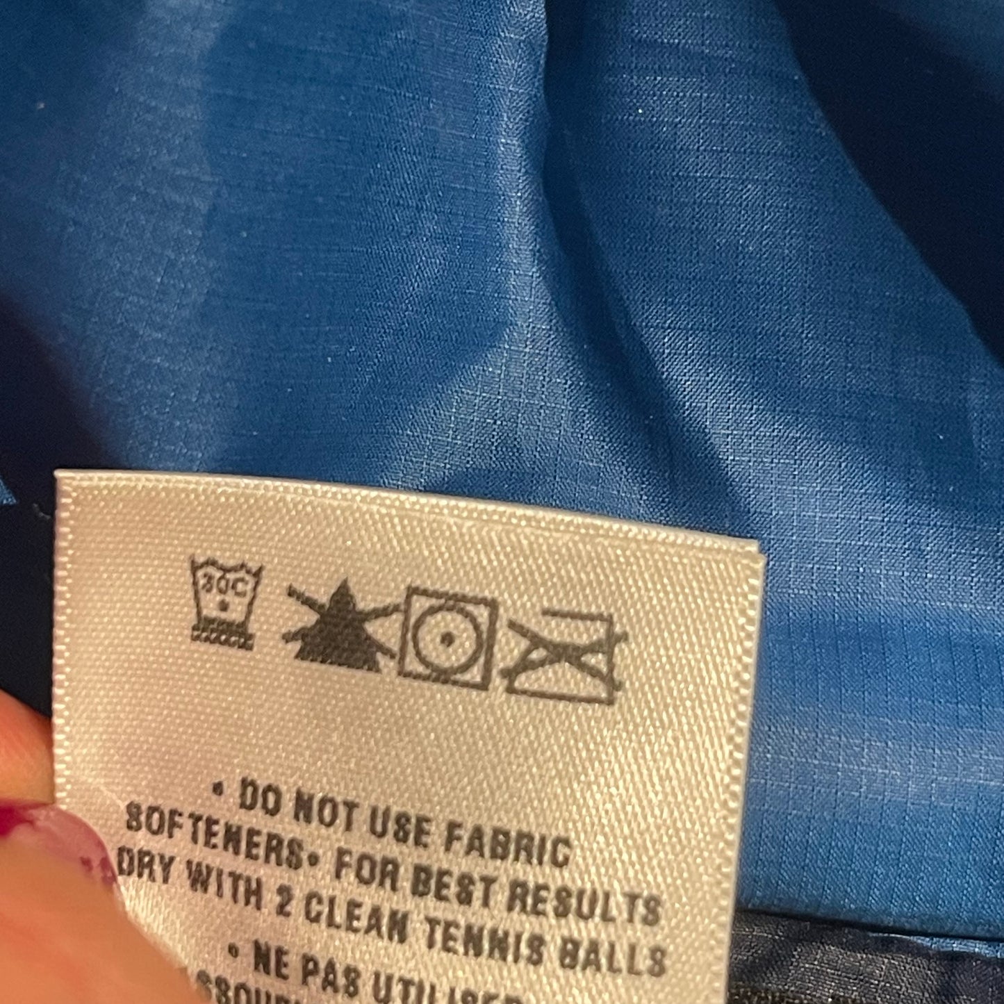 Patagonia Daunen Weste (L Herren) blau