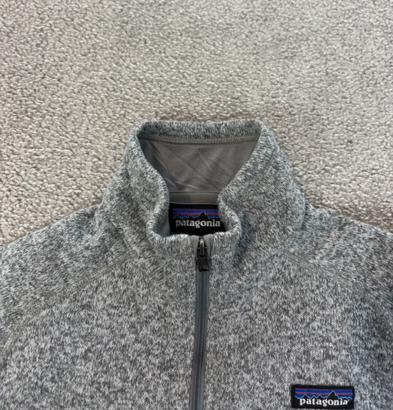 Pullover Patagonia (M Damen) Better Sweater Fleece grau