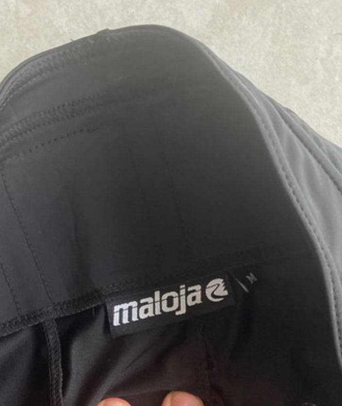 2in1 MTB Radshorts von Maloja (M Damen) grau innen gepolstert