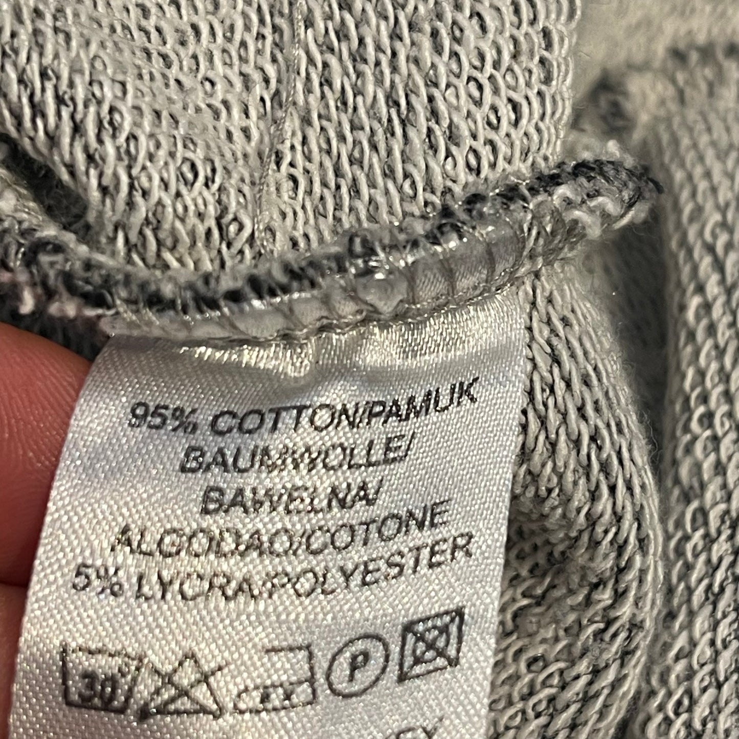 Baumwolle Fleecejacke von Mammut (S Damen) Hoodie grau