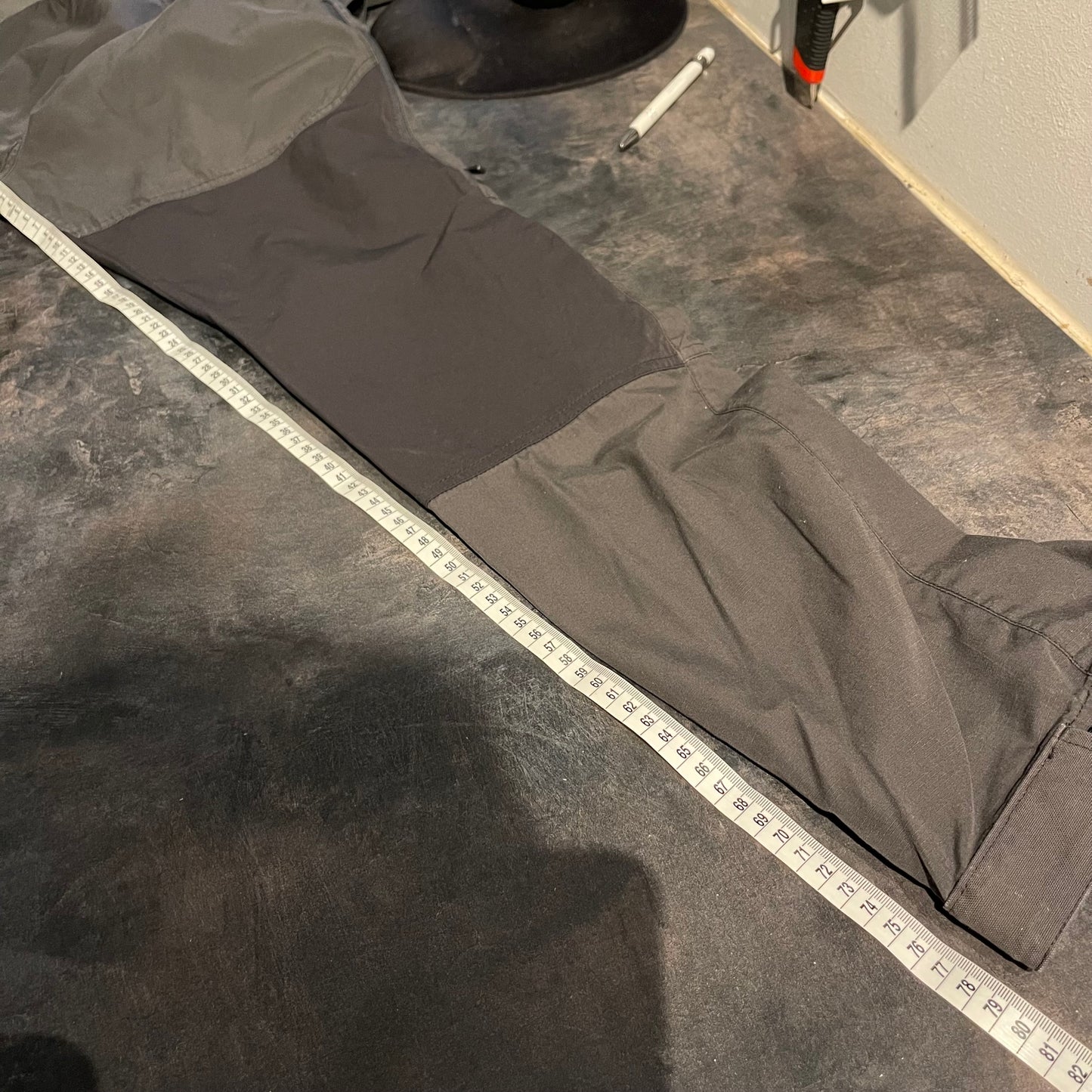 Trekking Hose Fjällräven (S Damen) wasserabweisend schwarz grau