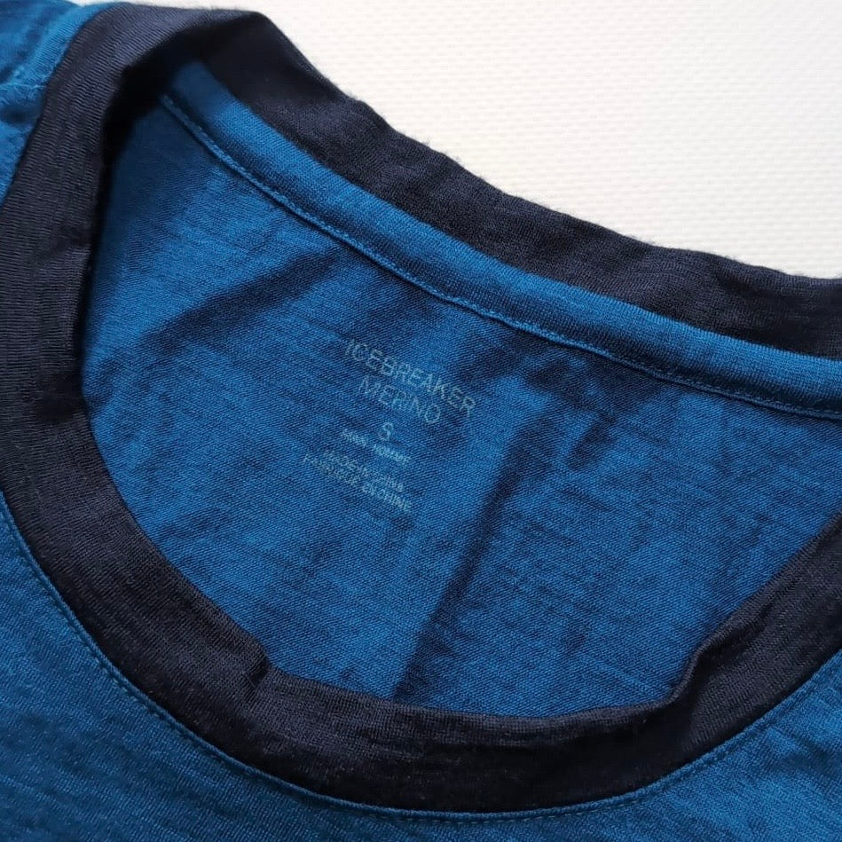 Merino T-Shirt von Icebreaker (S Herren) blau