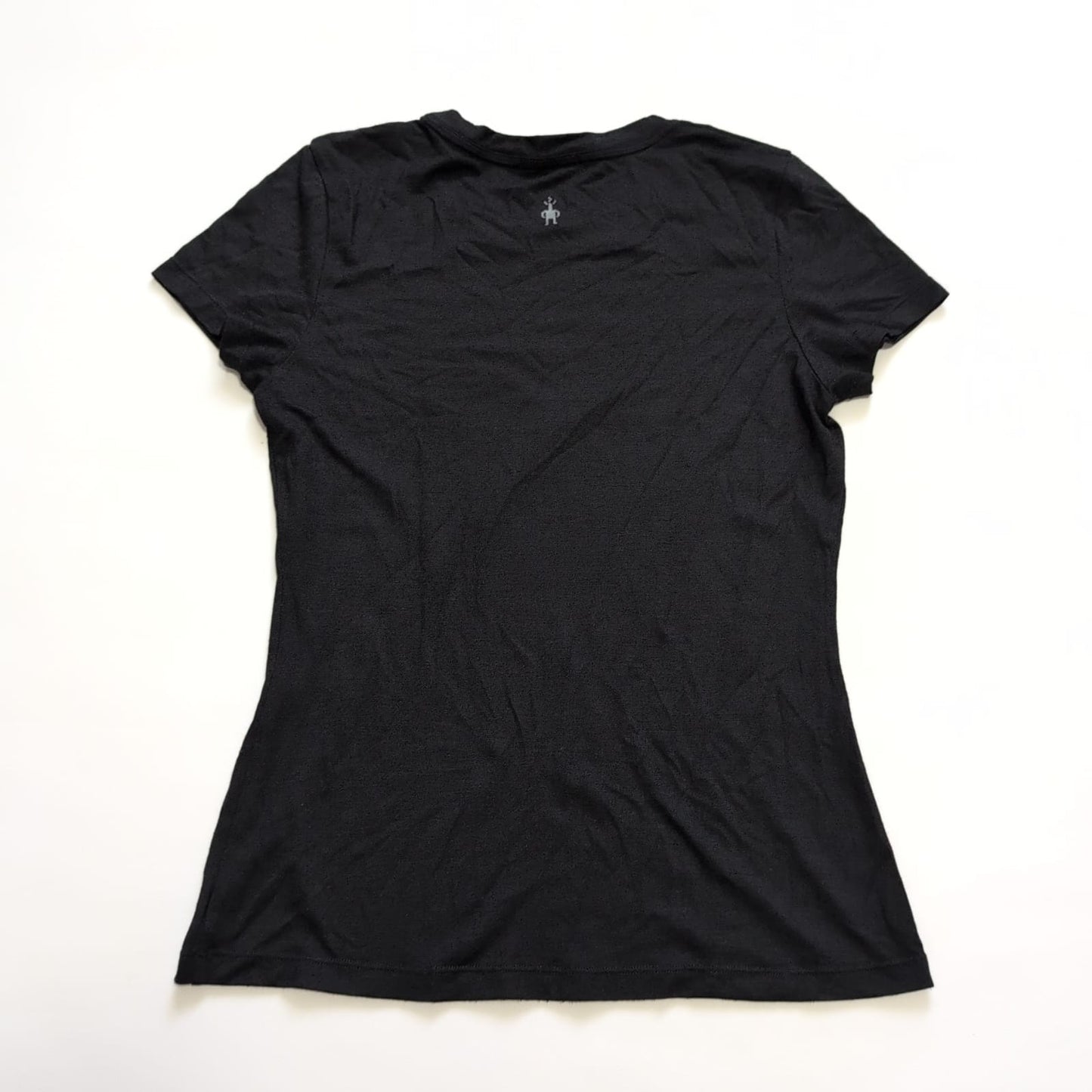 T-Shirt von Smartwool Merino (S Damen) schwarz Print