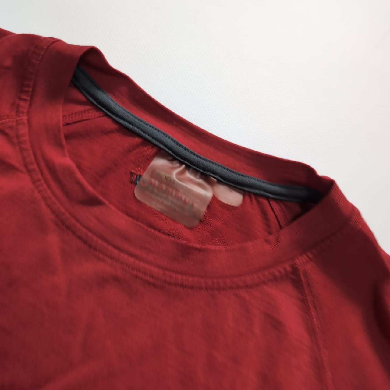 Merino T-Shirt von Mammut (XL Herren) atmungsaktiv rot graphit