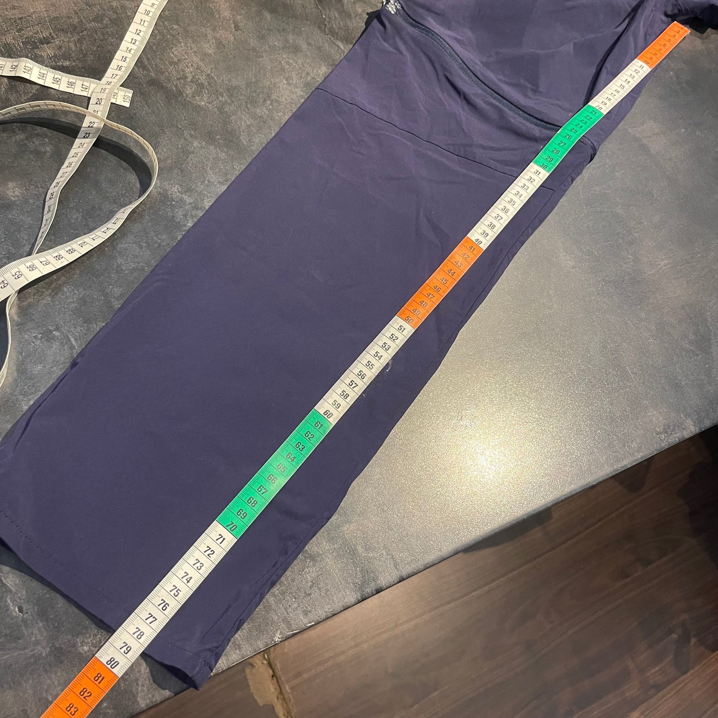 2-in-1 Hose von Mammut (L Damen) Zip-Off wasserabweisend dunkelblau