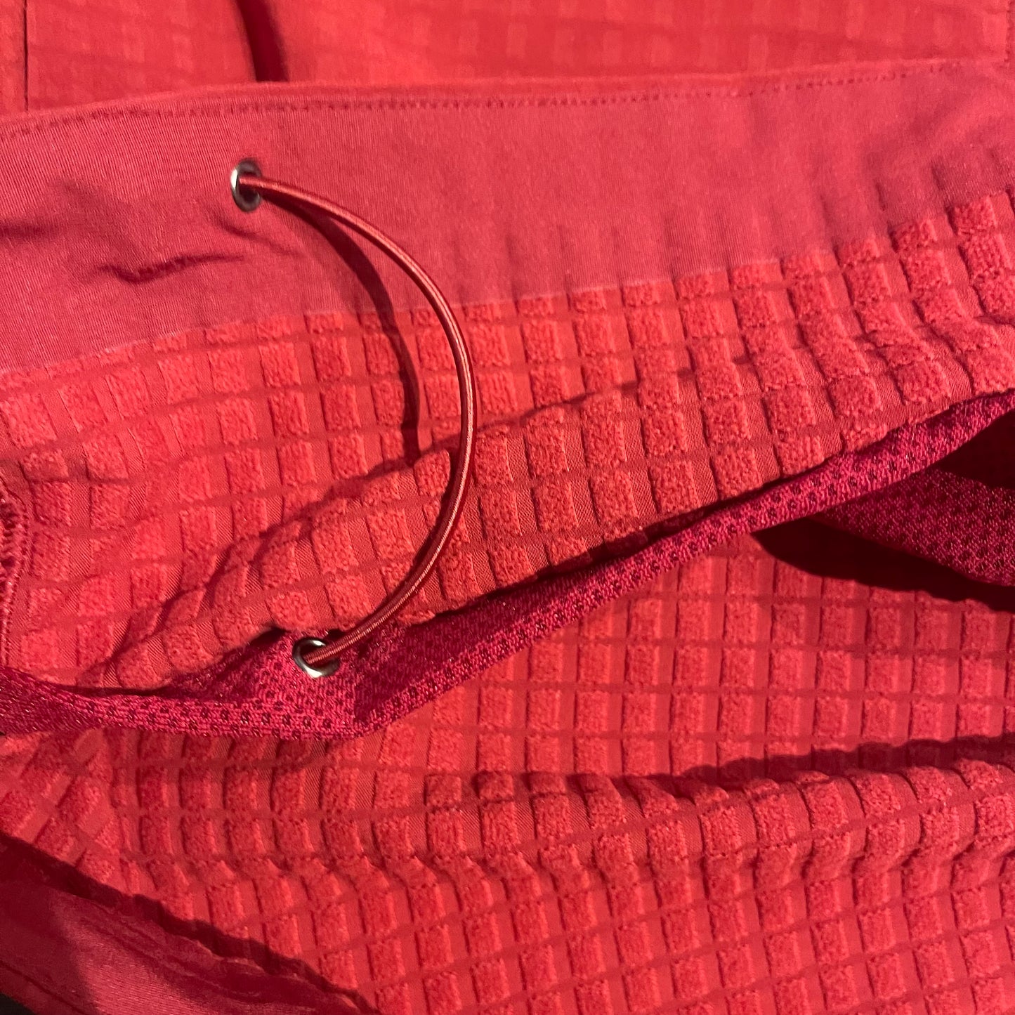Jacke von Patagonia R1 Air (M Herren) Full-Zip rot
