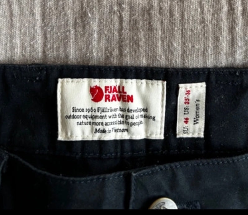 Trekking Hose von Fjällräven (XXL Damen/ XL Herren) Karla Pro schwarz