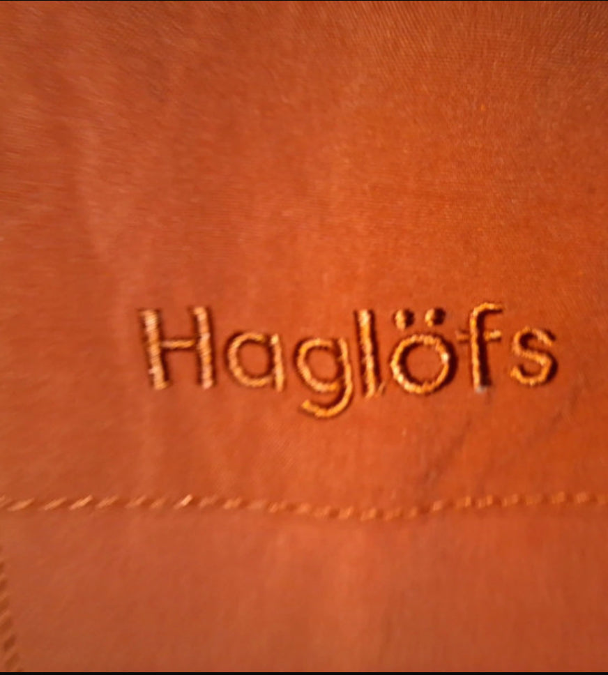 Leichte Trekking Hose von Haglöfs (L Damen) Terrakotta rot