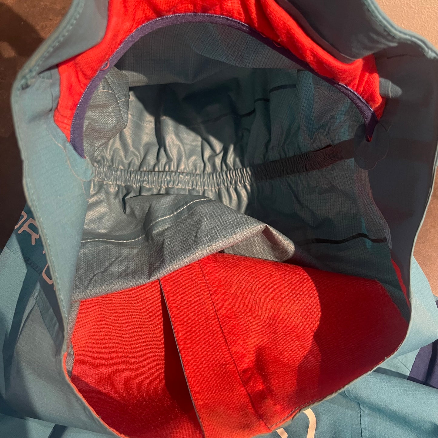 Ultraleichte Regen Jacke Ortovox Merino (M Damen) Hardshell blau