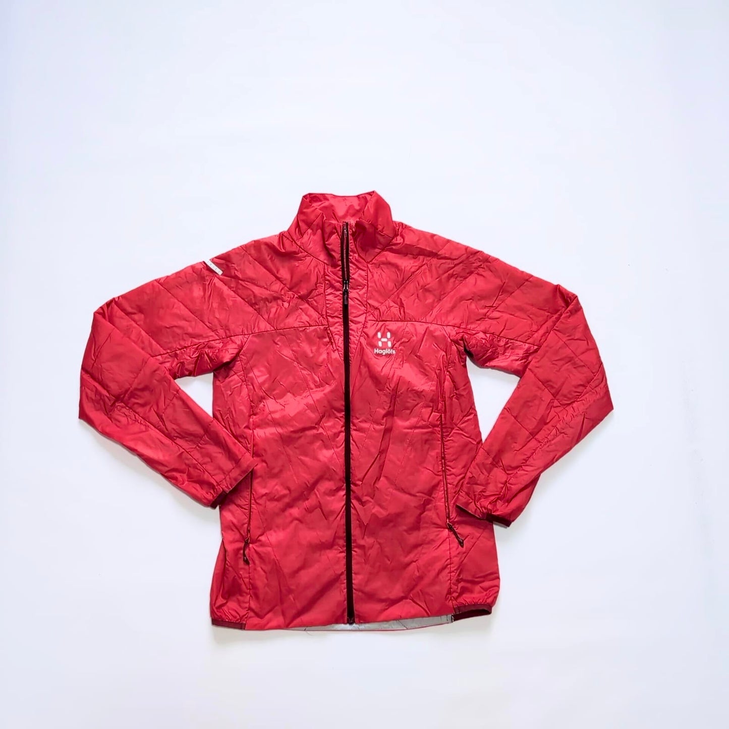 Ultraleichte Isolations Jacke von Haglöfs (S Damen) Kunstdaune rot