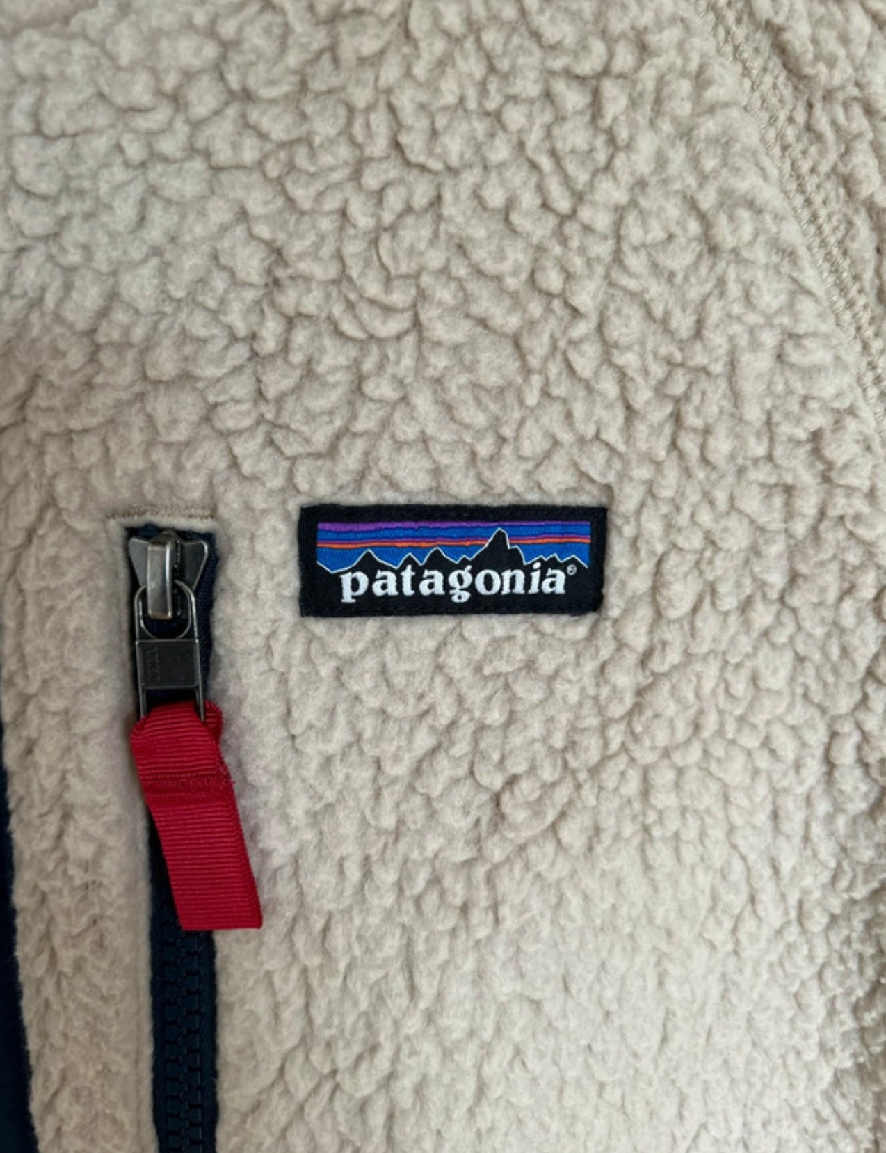 Patagonia Fleece Jacke (XL Herren / L Damen ) Retro Pile creme