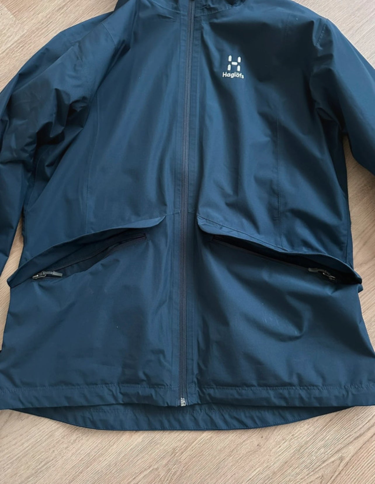 Hardshell Jacke von Haglöfs (L Damen) Proof - dark ocean