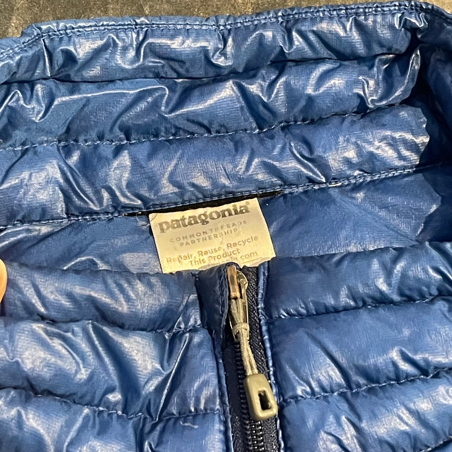 Patagonia Daunen Jacke (L Herren) Insulation wasserabweisend blau