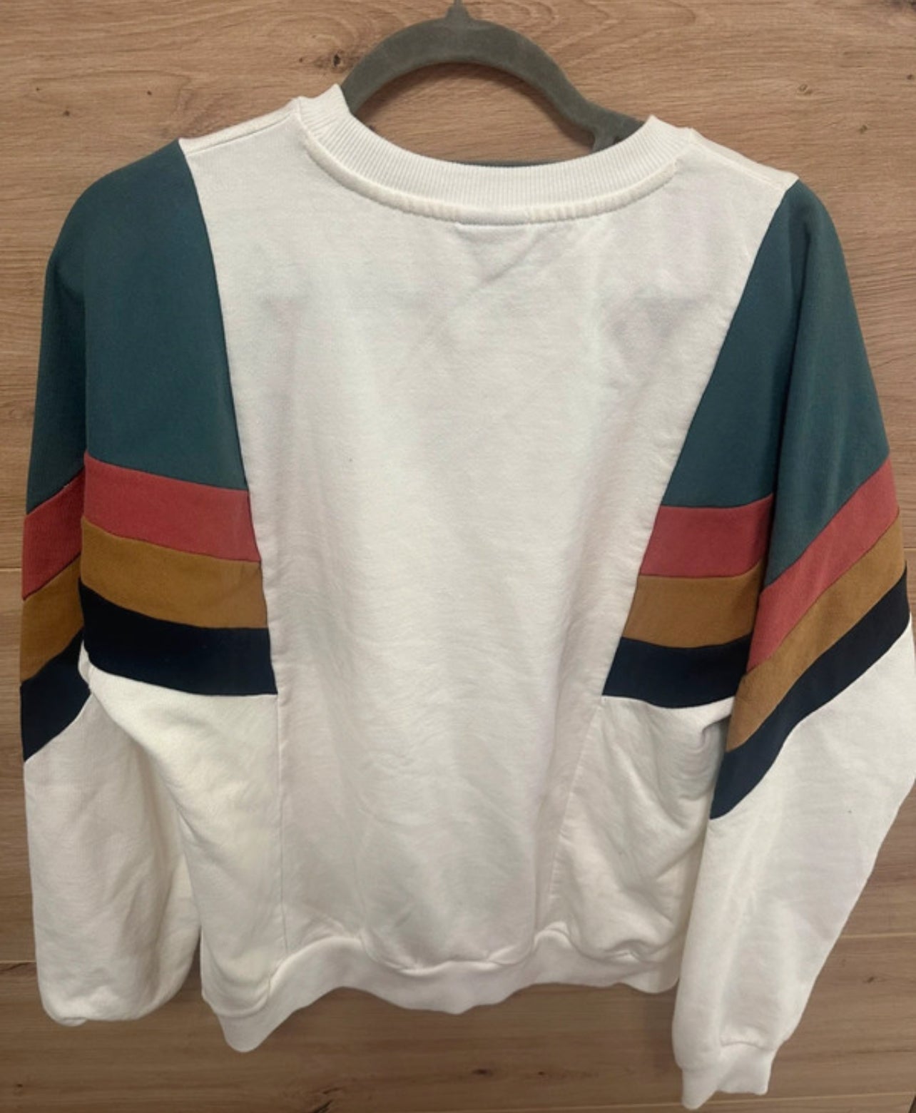 Weiß bunter Pullover von Kaotiko in Größe M ( Herren)