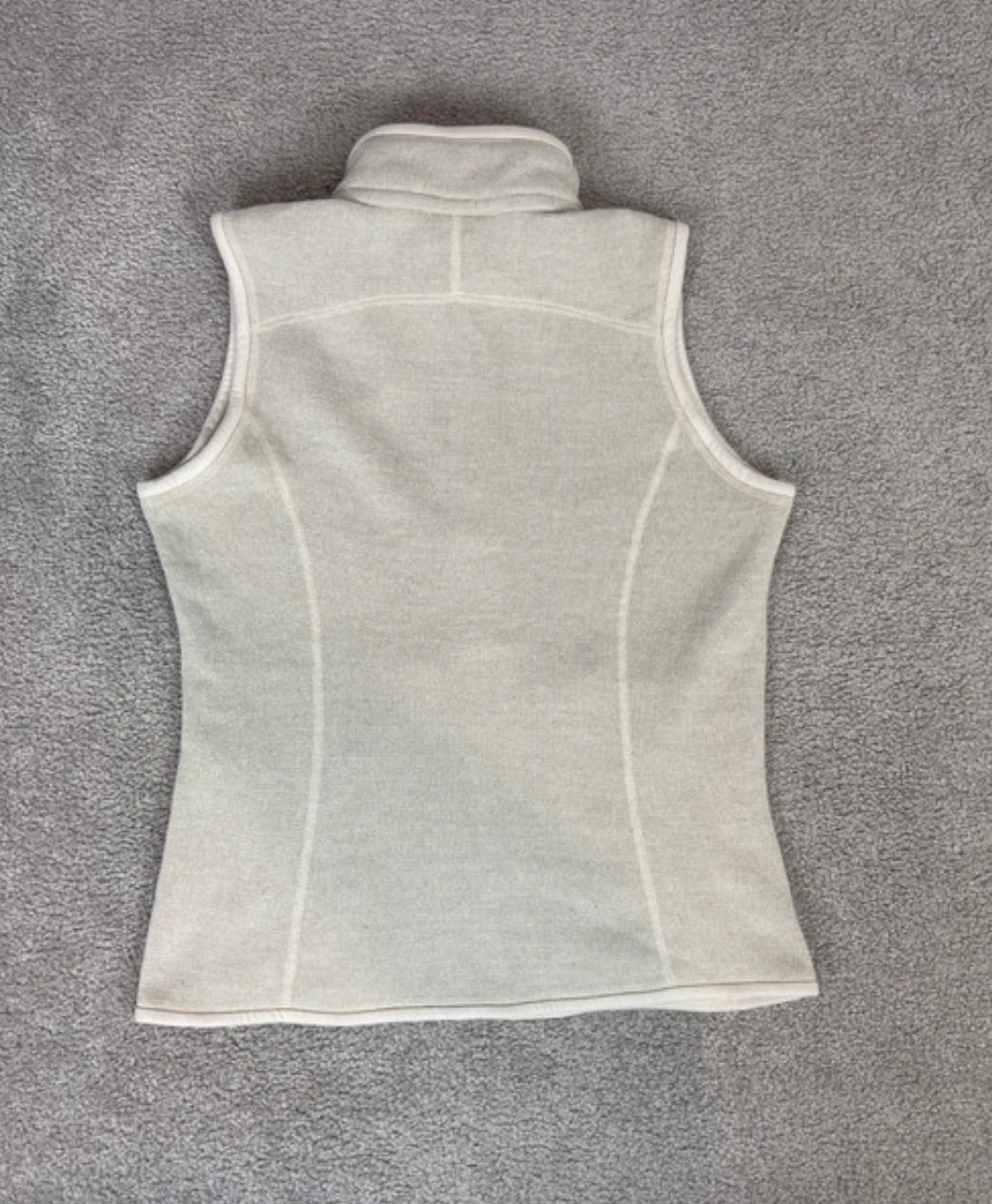Patagonia Better Sweater Weste (M Damen) Strickoptik Fleece creme