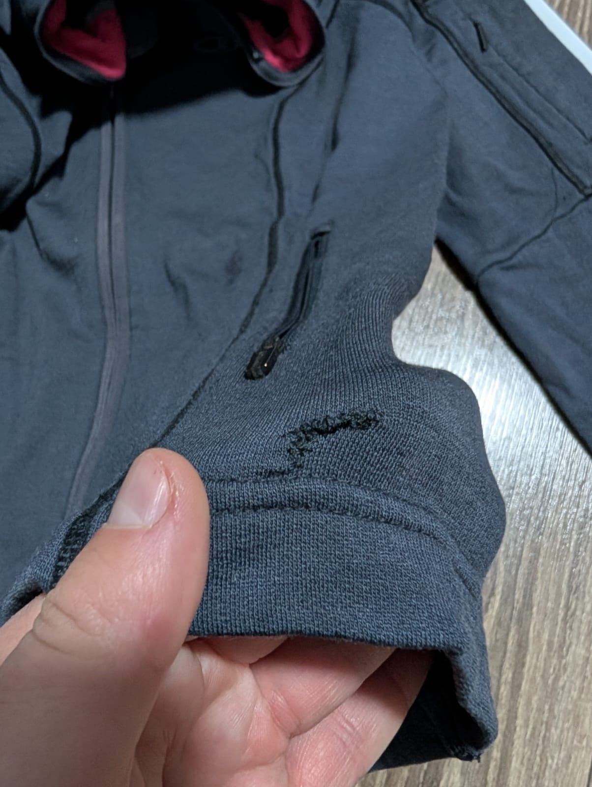 Merino Zip Jacke von Icebreaker (M Damen) dunkelgrau