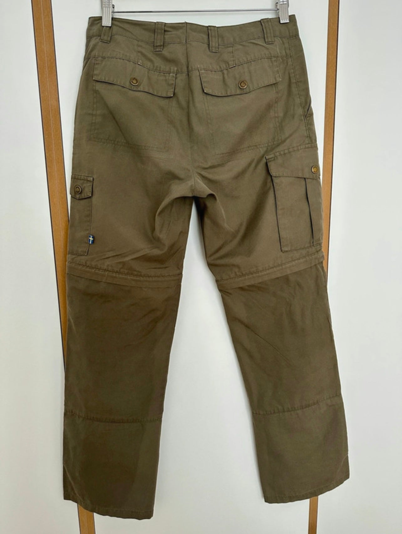 2in1 Outdoor Hose von Fjällräven (S Damen ) Karla Zip-Off khaki