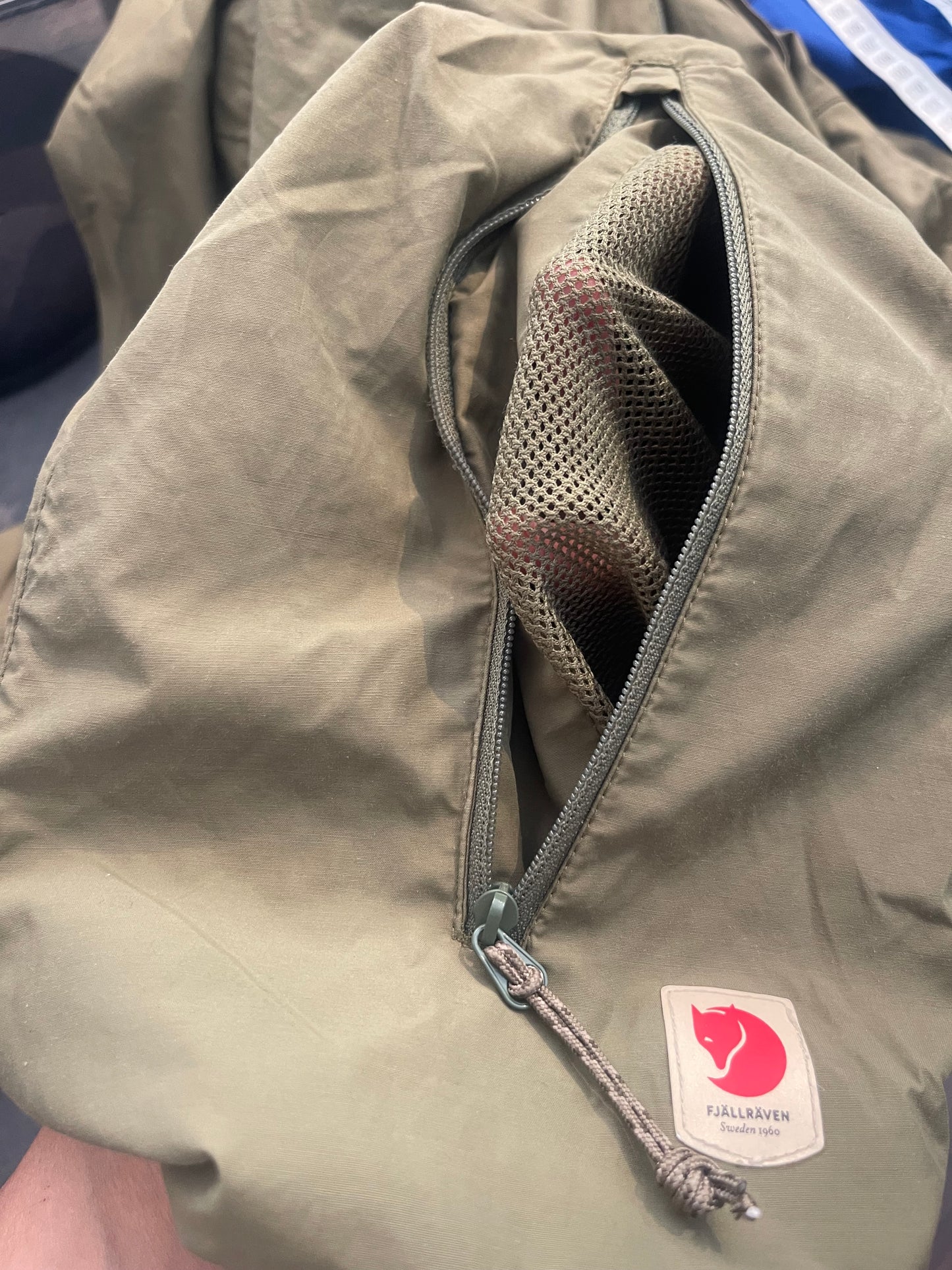 Fjällräven Regen Jacke (S Herren) HIGH COAST khaki - wanderlich.com