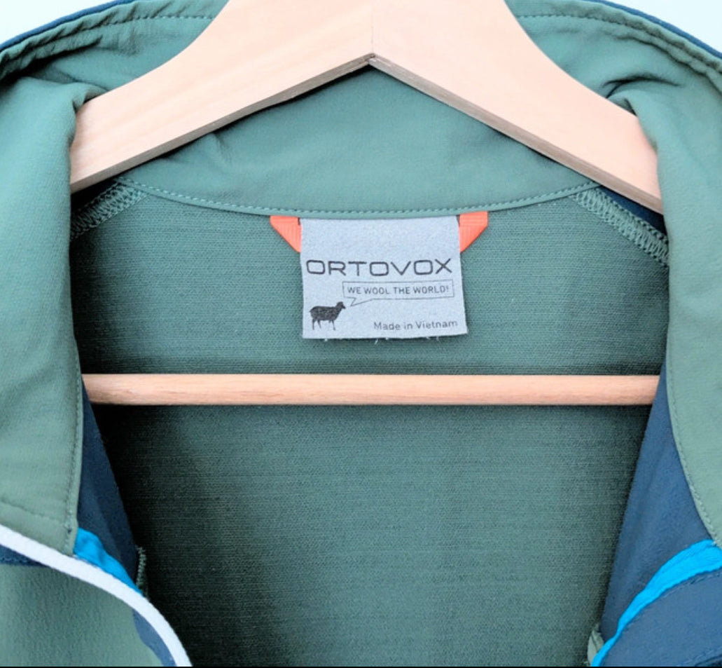 Weste von Ortovox Merino Inside (M Herren) Softshell grün