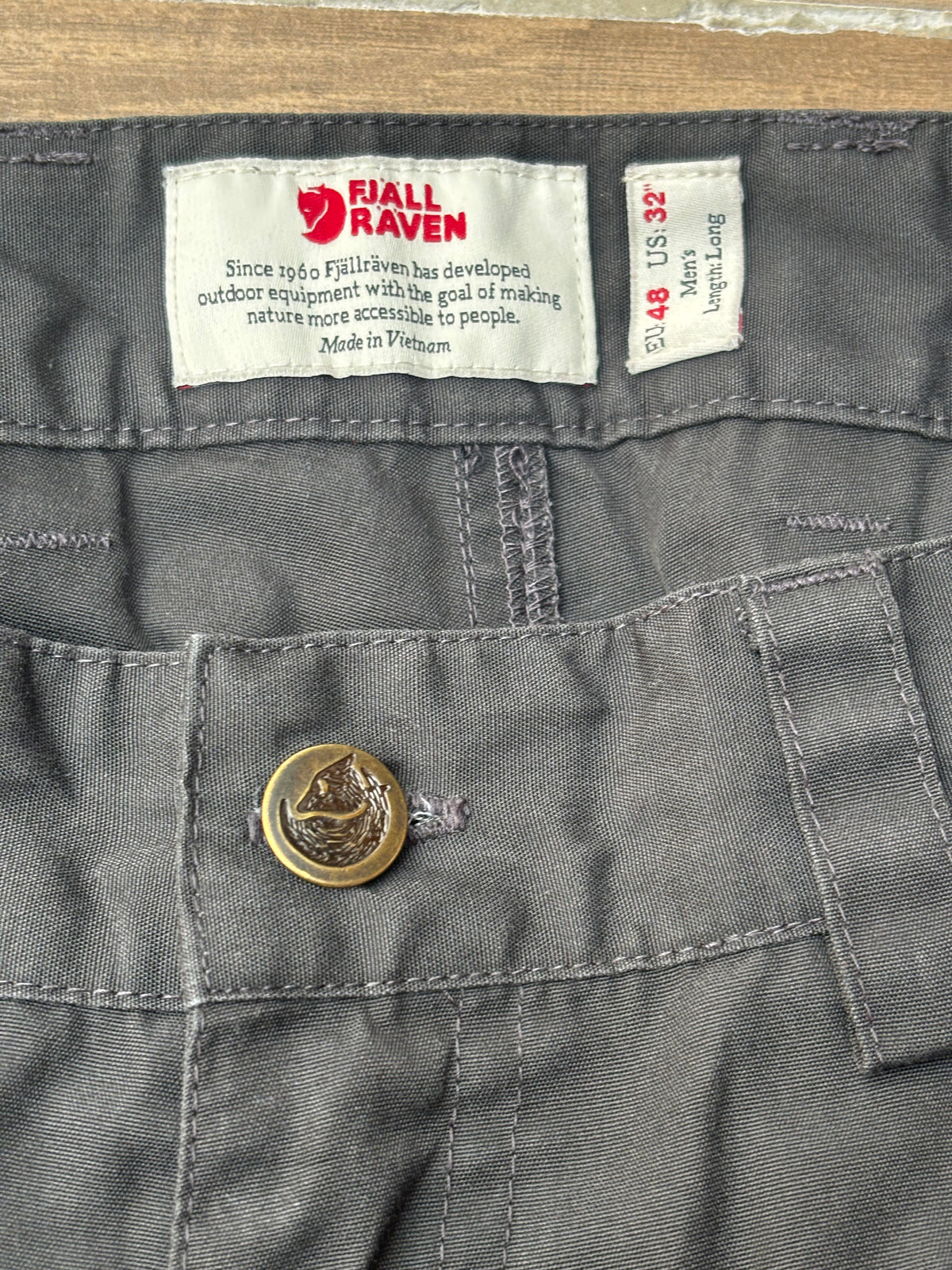 Fjällräven Barents Pro Hose (M Herren) grau