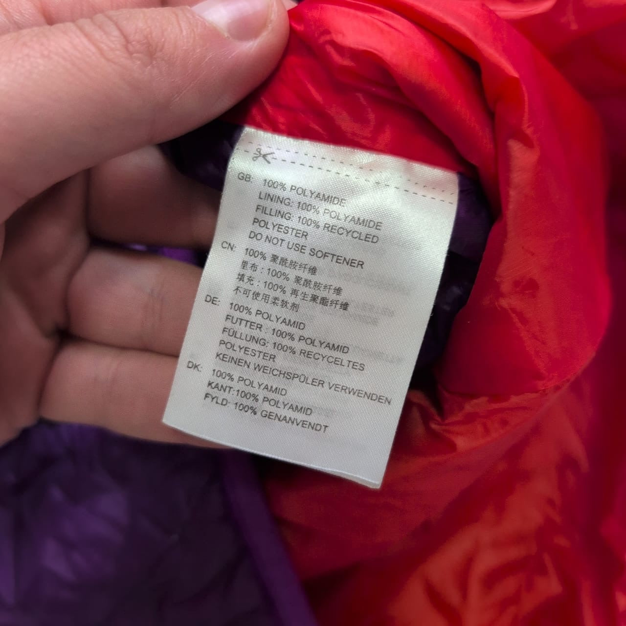 Ultraleichte Isolations Jacke von Haglöfs (M Damen) Kunstdaune lila