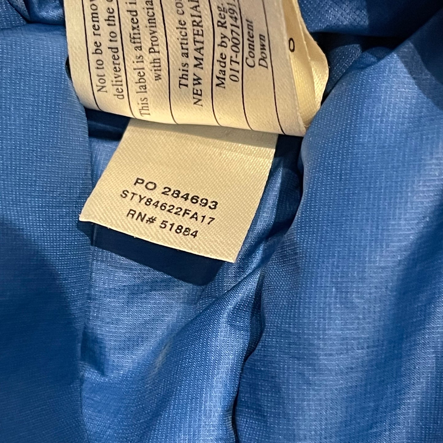 Patagonia Daunen Weste (M Herren) dunkelblau